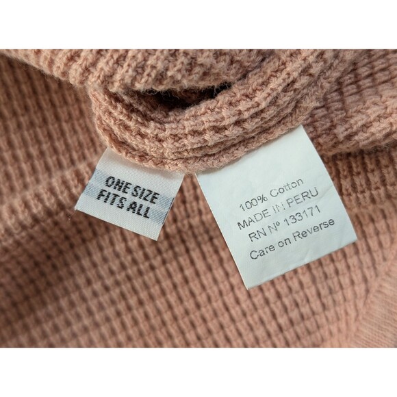 Planet by Lauren G Top One Size Pink Boxy Long Sleeve Knit Minimalist - Picture 7 of 9